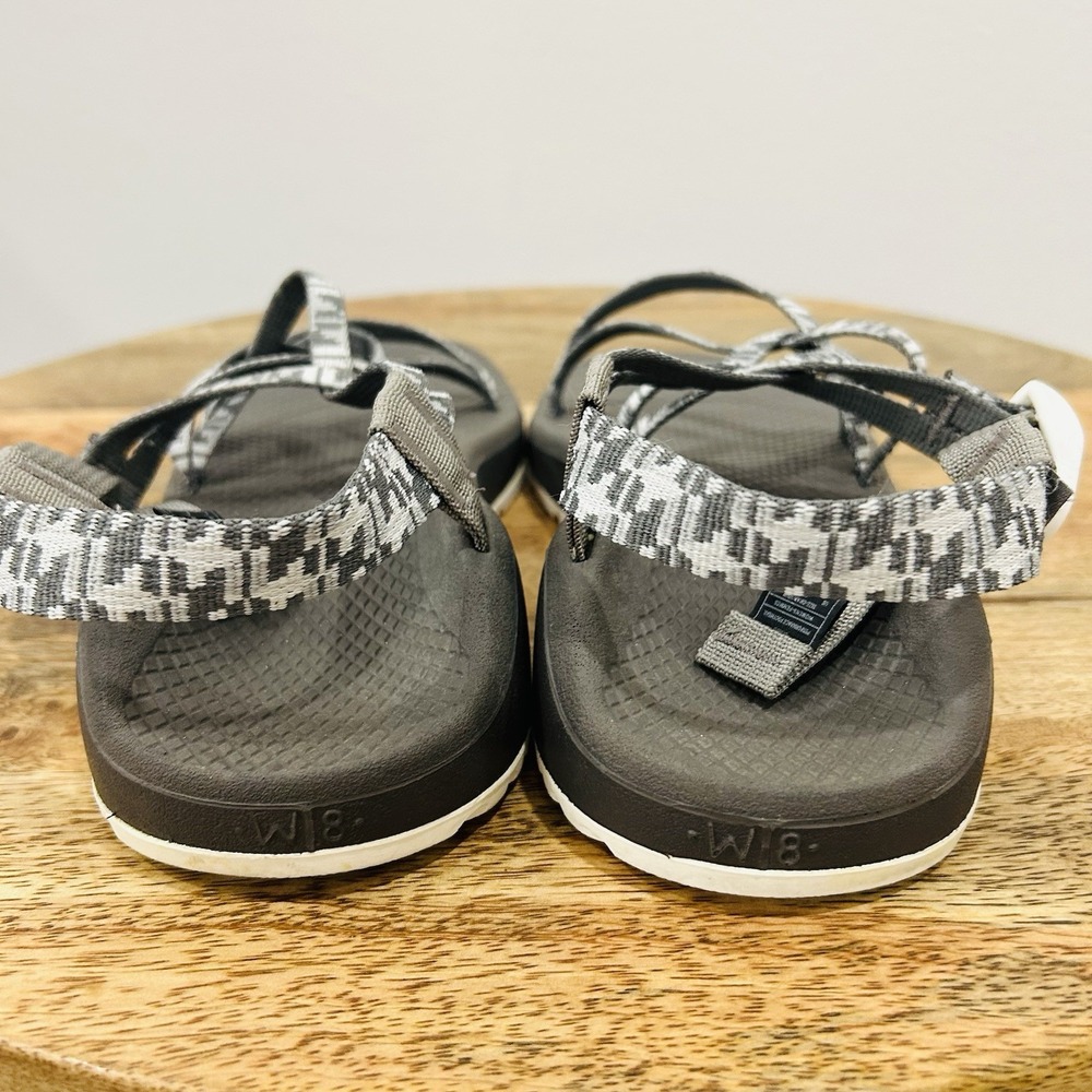 Chaco Women's Z/2 Classic gray white size 8 Euro 39 hiking - Picture 6 of 10